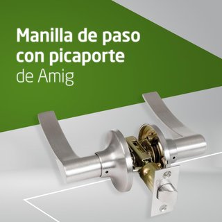 Amig manillas paso picaporte puerta interior