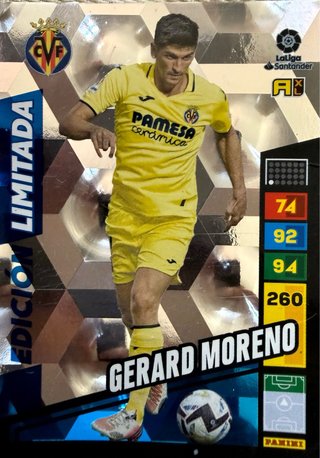 Cromo Gerard Moreno Edición Limitada