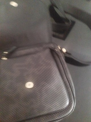 Bolso Bandolera Tous Negro y Dorado
