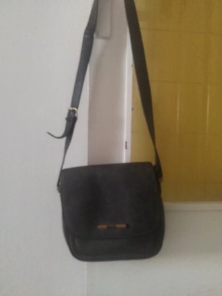 Bolso Bandolera Tous Negro y Dorado