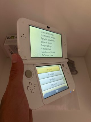 New nintendo 3Ds XL blanca (Completa y Doble IPS)