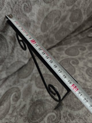 Supporti per Scaffalature in Ferro Forgiato Nero
