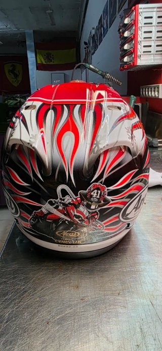 Casco Arai RX-7 Corsair Haga
