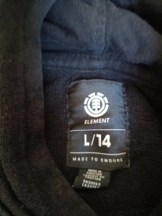 Sudadera Element Talla 12 Años