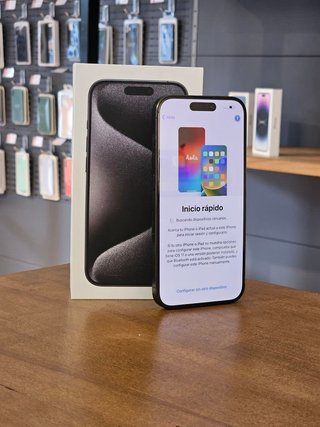 IPHONE 15 PRO 128GB NEGRO BATERIA 88%