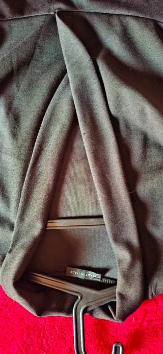 Vestitino nero con cintura