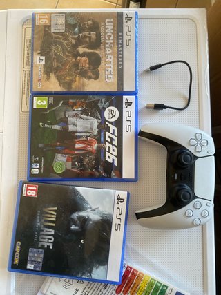 LOTTO GIOCHI PS5 + JOYPAD