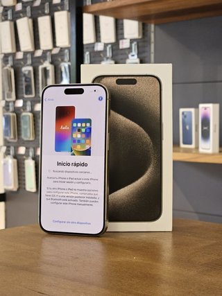 IPHONE 15 PRO 128GB TITANIO BATERIA 100%