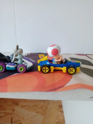 Lote 3 Coches Hot Wheels Mario Kart