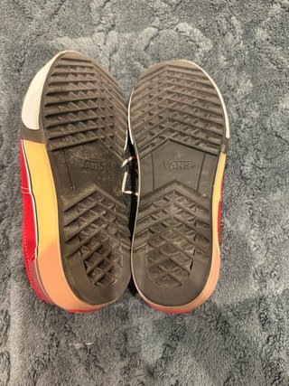 Zapatillas Vans Rojas Suede