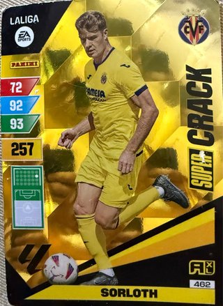 Cromo Sorloth Super Crack LaLiga Panini