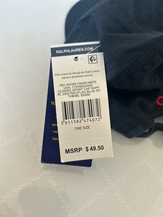 Gorra Polo Ralph Lauren Negra