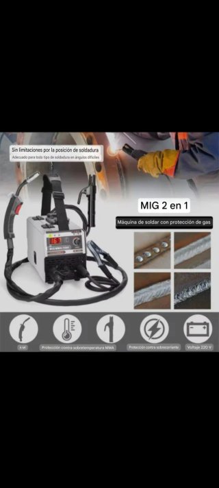NUEVA! Máquina de Soldar MIG/MMA electrodo o hilo,