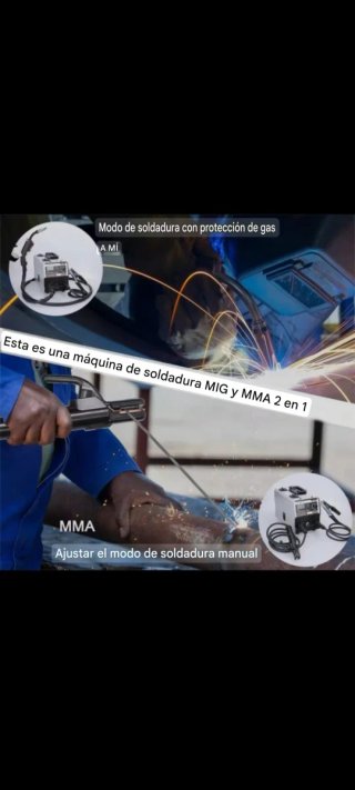 NUEVA! Máquina de Soldar MIG/MMA electrodo o hilo,