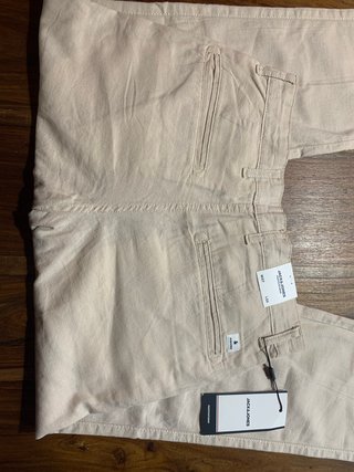 Pantalón Jack & Jones Lino Crudo