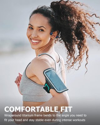 - SANOTO Auriculares bluetooth conducción ósea