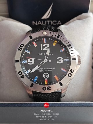 Reloj Nautica Cronógrafo Buceo
