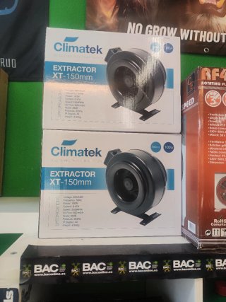 Extractor ClimaTek XT-150mm 100W 1 unid