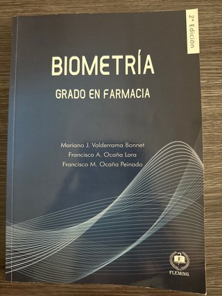 Biometría.
