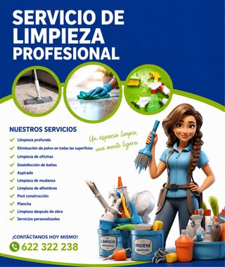 Señora responsable para limpieza de hogar - Experi