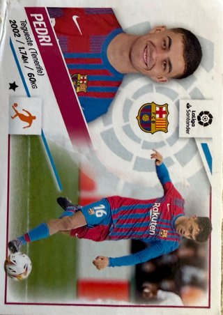 Cromo Pedri FC Barcelona 2022-2023