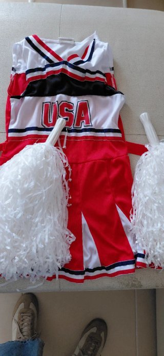 Disfraz Cheerleader USA niña 8 años
