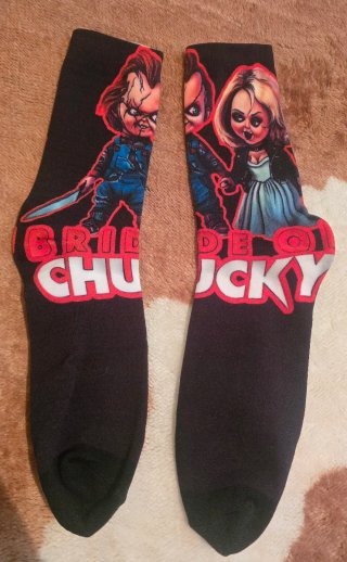 Calcetines Chucky Novia de Chucky Talla Única