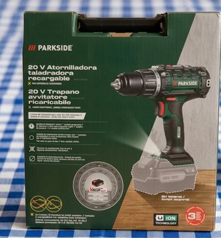 Taladro Atornillador Parkside 20V Nuevo