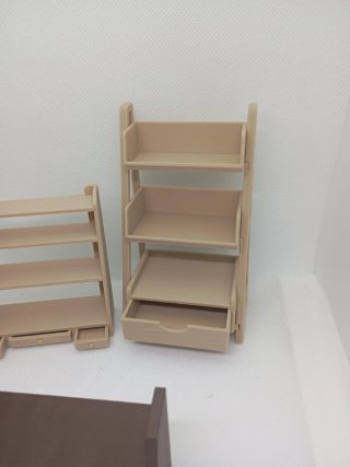 Set 3 Scaffali Miniature Dollhouse