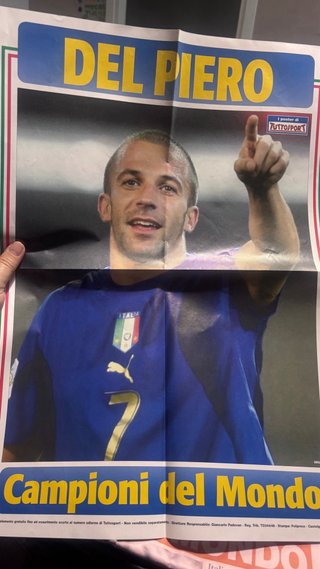 Gazzetta dello Sport 9 Luglio 2006