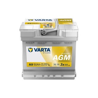Batería Varta A9 AGM 50Ah