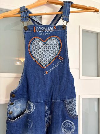 Peto vaquero Desigual Talla 11/12