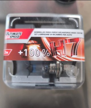 Bombillas H7 Ultimate Speed +100%