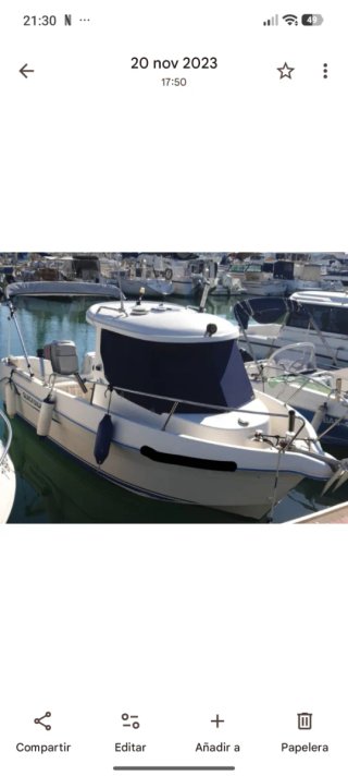Salidas en barco gastos compartidos