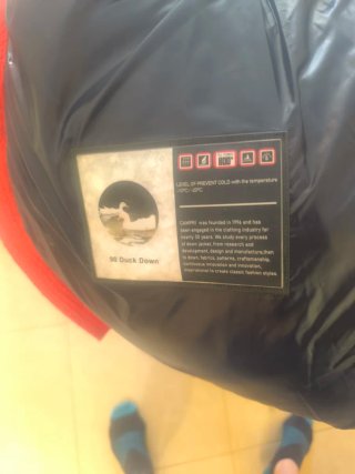 Chaqueta KUiiN plumón pato Talla L