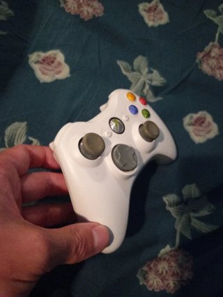 MANDO BLANCO INALÁMBRICO ORIGINAL PARA XBOX 360