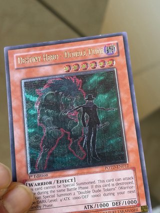 Destiny Hero - Double Dude Ultimate Rare Yugioh