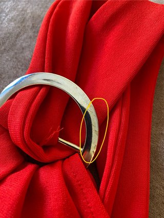 Body Rojo Zara Talla S