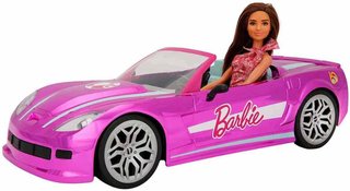 - Mattel Barbie vehículo teledirigido rosa
