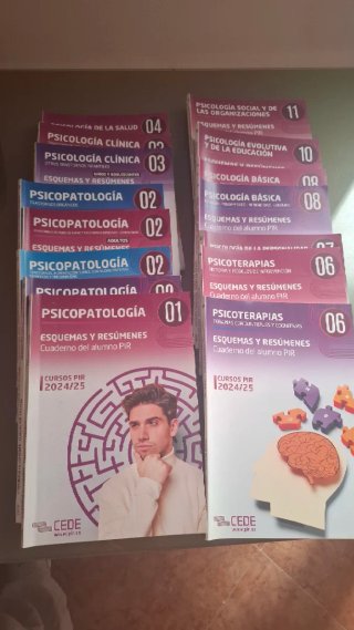 PSICOPATOLGÍA.Esquemas y resúmenes.Cuaderno del...