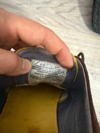 Zapatos El Ganso Ante Marrón Talla 43