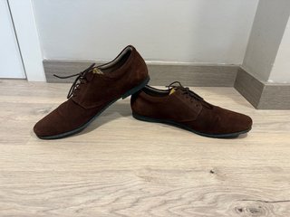 Zapatos El Ganso Ante Marrón Talla 43