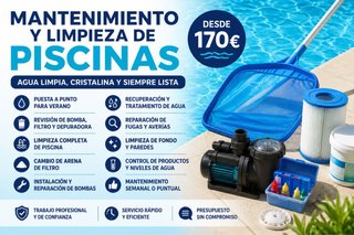 Puesta en marcha de piscina
