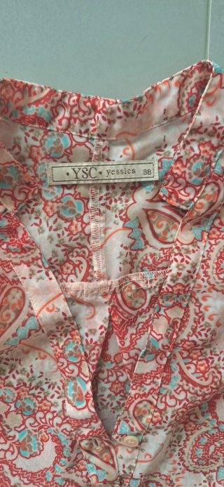Camicia donna YSC fantasia floreale taglia M