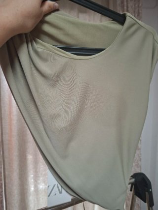 Vestido Zara Verde Oliva Talla L