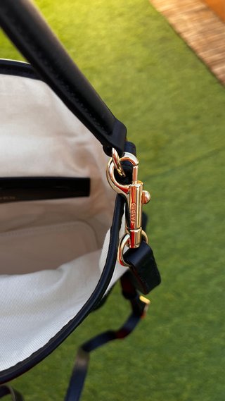 Bolso Sandro blanco y negro