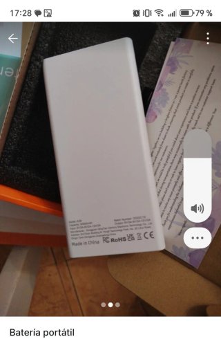 Batería Portátil 66W Super Fast Charge