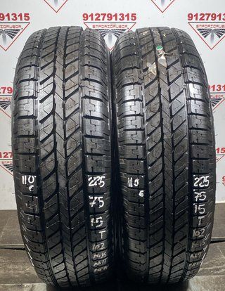 -225 75 15 T MICHELIN RUEDA PREMIUM YA MONTADA