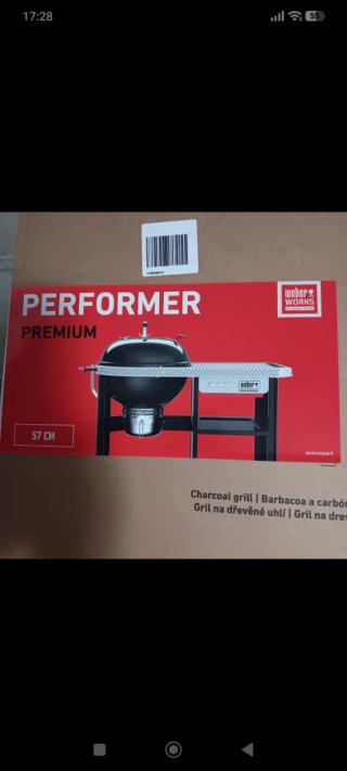 Barbacoa Weber Performer Premium a carbone da 57 cm
