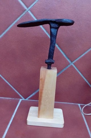 Yunque de zapatero antiguo